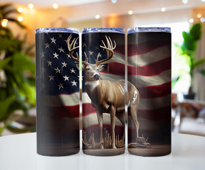 AMERICAN FLAG FULL BUCK