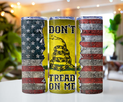 DONT TREAD ON ME RIVETS YELLOW